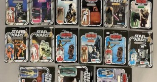 Una pareja de ancianos casi tira a la basura una herencia de juguetes de Star Wars avalada en medio millón de dólares