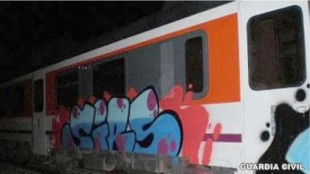 La 'Operación Despertar' se salda con 99 grafiteros detenidos por causar daños en trenes valorados en 22 millones de eur