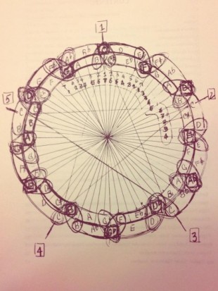El dibujo con el que John Coltrane ilustró la relación entre las matemáticas y la música