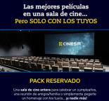 Cinesa alquila sus salas de cine para que puedas jugar a pantalla gigante por 250 euros