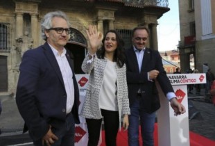 Ciudadanos califica de "privilegio" el régimen fiscal de Navarra y vuelve a pedir su supresión