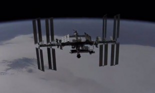 La Estación Espacial desde una nave Dragon en aproximación