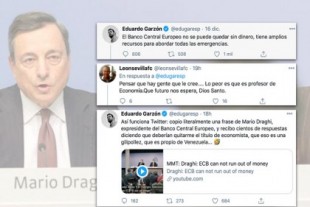 El troleo de Eduardo Garzón para "liberales" a cuenta del Banco Central Europeo