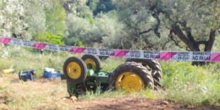 Fallece un hombre de 54 años tras volcar su tractor en Benlloch