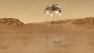 Siete minutos de terror: la maniobra de aterrizaje del rover Perseverance en Marte