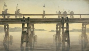 Cuando Julio César construyó un puente sobre el Rin, y lo destruyó 18 días después