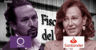 De investigar sin indicios a Podemos a archivar con indicios una causa contra el Banco Santander