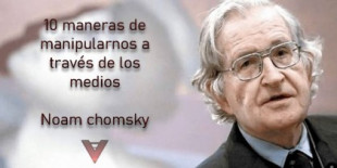 Decálogo de la manipulación mediática. Noam Chomsky