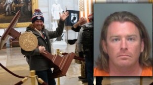 Hombre visto portando atril durante Capitol Riot arrestado en Florida [ENG]