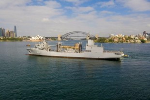 Llega a Sídney el primer buque logístico construido por Navantia para Australia