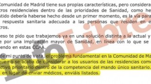 Las cartas de Reyero al consejero de Sanidad durante la crisis de las residencias de Madrid: “En lugar de enviar...