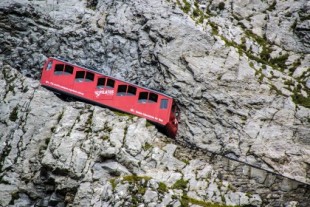 Tren cremallera Monte Pilatus: el más empinado del mundo