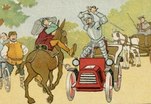 Don Quijote en el siglo XX (ca.1905) (ENG)