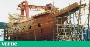 Unos japoneses intentan evitar el desguace de la réplica del barco que unió Japón con Sevilla