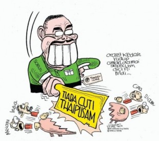 Zunar, el dibujante eternamente perseguido por el Gobierno de Malasia