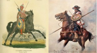 Las guerras españolas contra  apaches y comanches