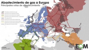La dependencia energética de Europa - Mapas de El Orden Mundial