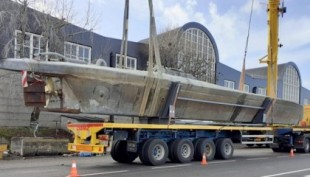 El primer narcosubmarino interceptado en Europa ha llegado a Ávila, donde quedará en depósito