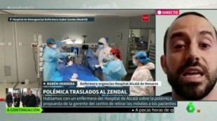 Enfermero de Urgencias: "Nos acusa de boicot nuestra propia gerente y la presidenta de la Comunidad de Madrid"