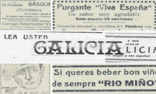 La publicidad en "Galicia" en los años 20