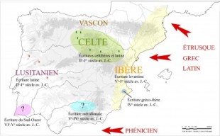 Sistemas de escritura antiguos en Iberia