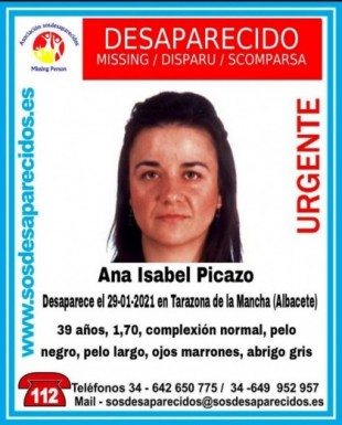La Guardia Civil pide ayuda para encontrar a una desaparecida en Tarazona