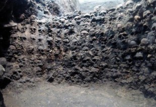 El «Huey Tzompantli» de Tenochtitlan, la prueba del holocausto azteca