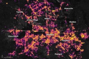 Los apagones de Houston vistos desde satélite (ING)