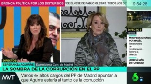 Mamen Mendizábal pierde la paciencia con Esperanza Aguirre: "Tenga un poco de respeto"