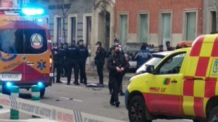 Una persecución policial en Madrid deja dos detenidos y siete heridos en la calle Serrano