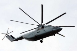 Cargas singulares en los helicópteros rusos Mi-26