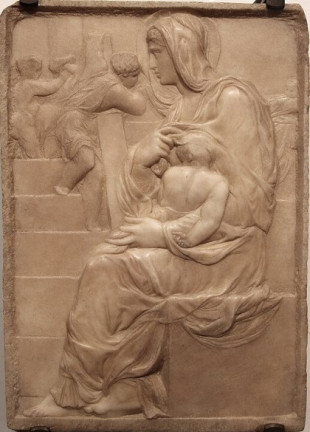 La Virgen de la escalera: cuando Miguel Ángel aprendía a esculpir
