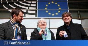 La Eurocámara levanta la inmunidad a Puigdemont, Comín y Ponsatí