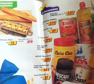 Repasamos los precios de un catálogo de supermercado de 1985