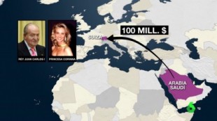 Suiza investiga los 100 millones de dólares que el rey Abdulah entregó a Juan Carlos I en 2008