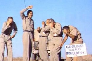 En 1957, estos cinco hombres se ofrecieron voluntarios para situarse debajo de una explosión nuclear