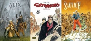 Corto Maltés, Alix, Sauvage y dragones de cuera… Novedades de cómic histórico en España y el mercado franco-belga