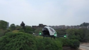 A bordo de un taxi volador en China: ya no es ciencia ficción