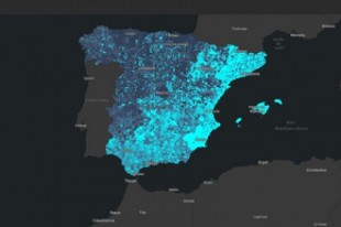 MAPA: Gasto en agua mineral e ingresos familiares en España