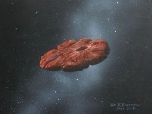 ¿Cómo de probable es que ‘Oumuamua sea un trozo de hielo de nitrógeno?