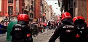 Incidentes en Bilbao en las horas previas de la final Athletic-Real Sociedad