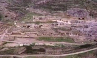 Contrebia Leucade, el tesoro celtibérico de La Rioja, a vista de dron