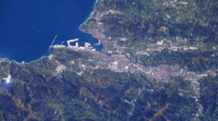 Foto de Bilbao desde el espacio sacada por el astronauta Soichi Noguchi