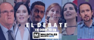 Las verificaciones de los candidatos a presidir la Comunidad de Madrid en el debate de Telemadrid