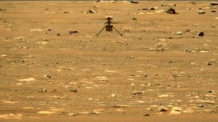 El helicóptero Ingenuity hace su segundo vuelo en Marte