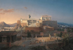 Los seis magistrados tesmótetas de Atenas