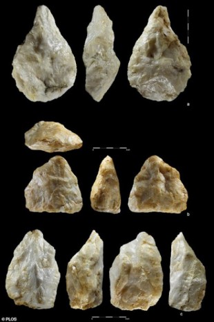 Descubren en Sudán cientos de herramientas líticas, de en torno al medio millón de años, realizadas por el Homo erectus