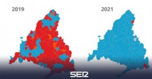 Los dos únicos municipios madrileños donde no ha ganado el PP