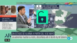 Javier Ruiz denuncia en 'El programa de Ana Rosa' el acoso mediático a Pablo Iglesias: "Han ido a cargárselo"