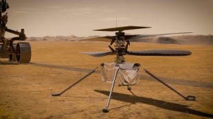Mira (y escucha) cómo Ingenuity, el helicóptero de Perseverance, vuela sobre Marte